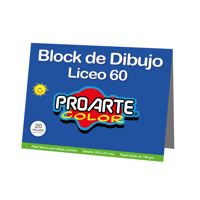 Block de Dibujo Liceo 60  Proarte