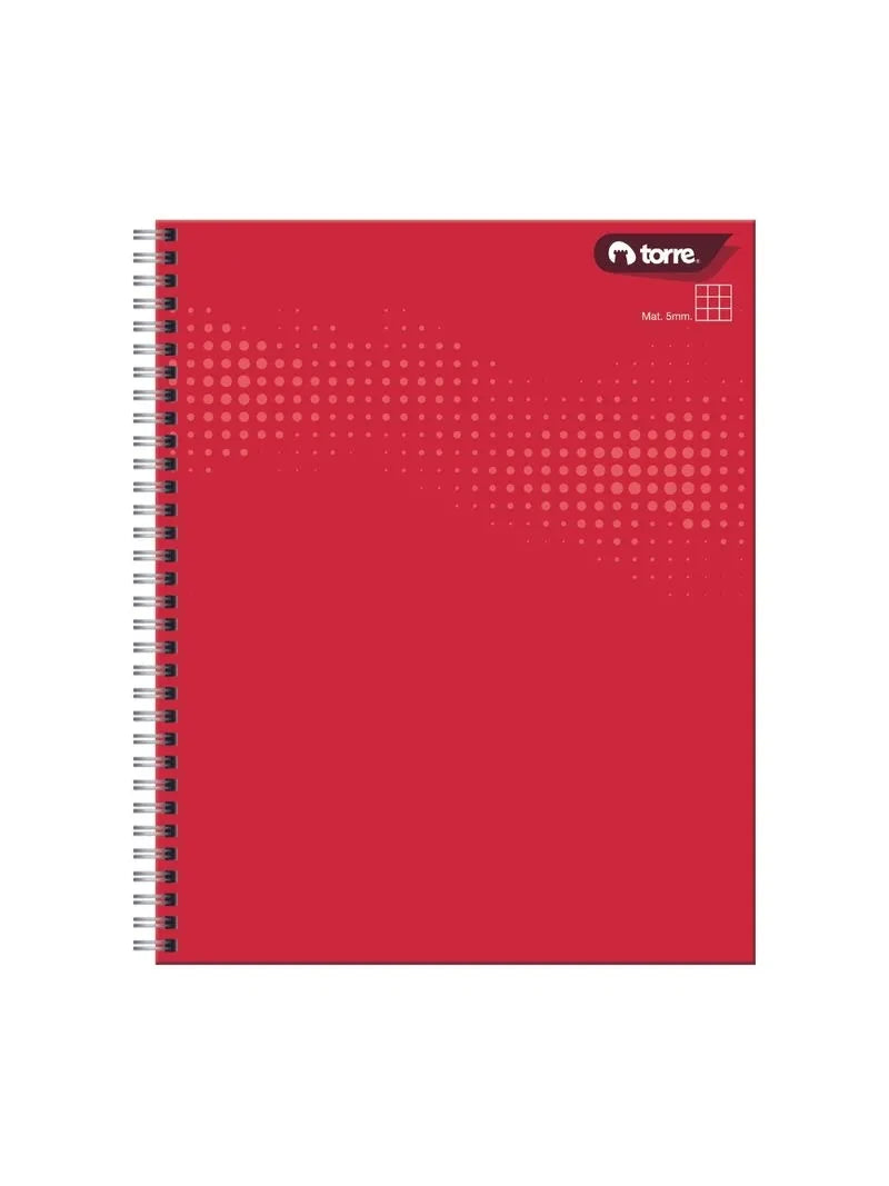 Cuaderno Universitario Liso 5mm Torre | 100 Hojas