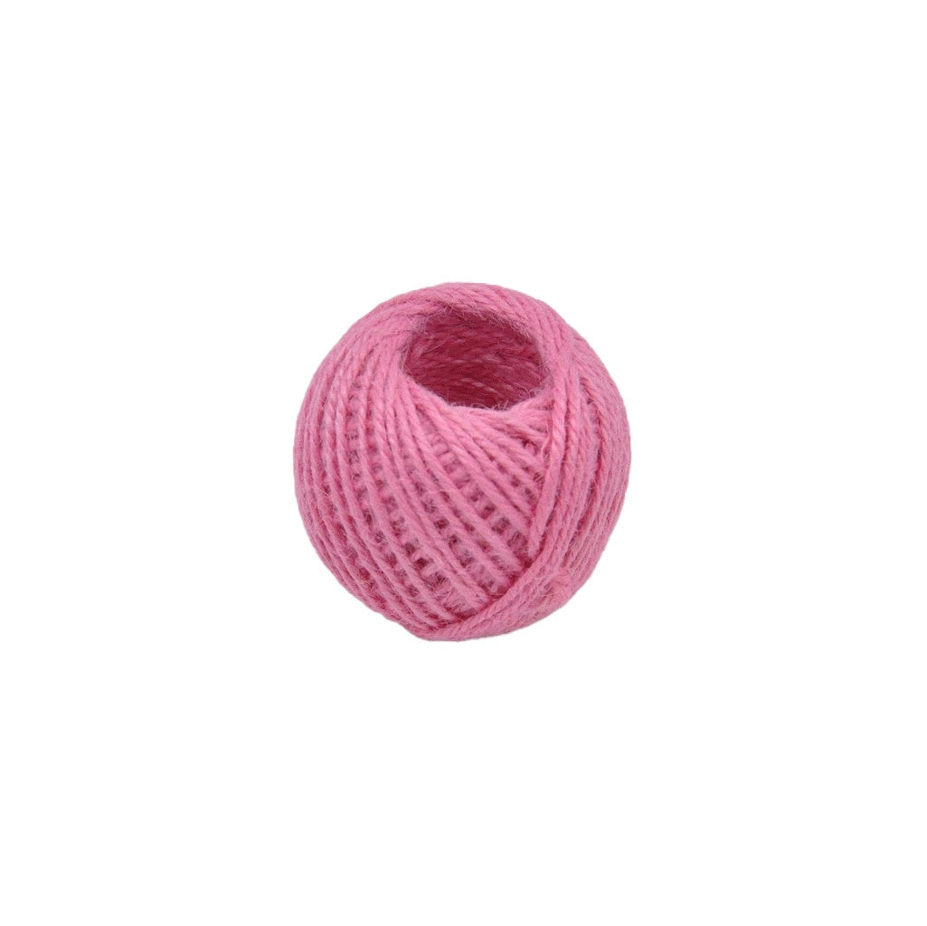 Ovillo Hilo de Cáñamo Rosa (50 g)