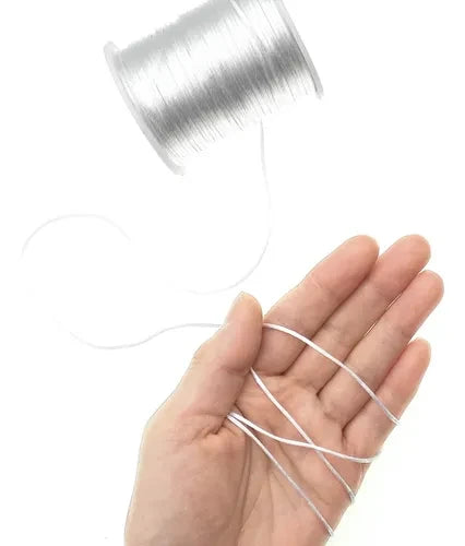 Hilo Cola de Ratón / Poliéster 8 m Blanco 