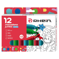 Lapiz Scripto Jumbo 12 colores Rhein