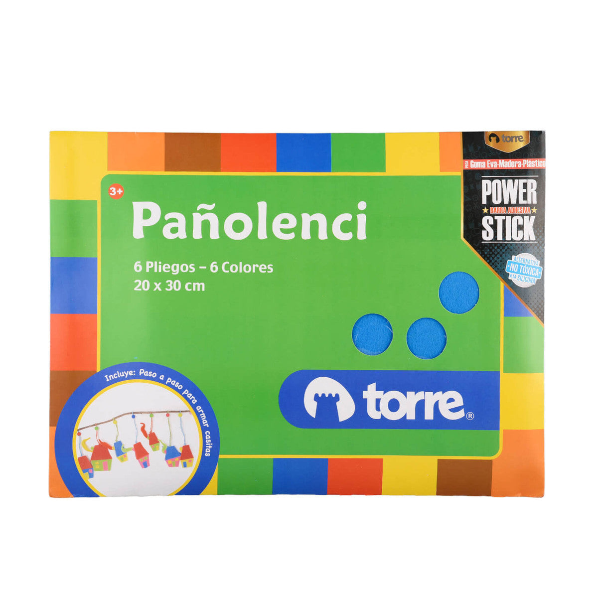 Estuche Papel Volantín Artel | 10 Pliegos - 6 Colo