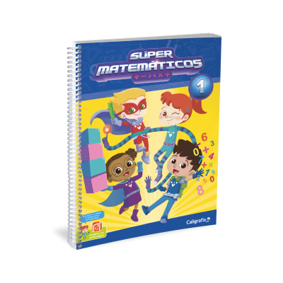 Libro Supermatemáticos N°1 Caligrafix