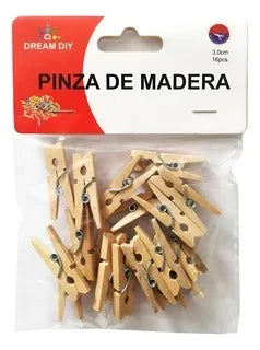 Bolsa Perro de Ropa Mini Natural 