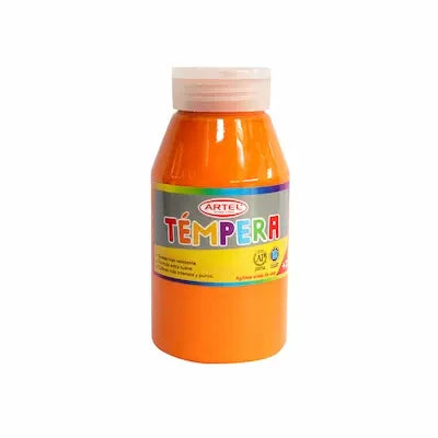 Témpera Naranjo Artel | 250 ml