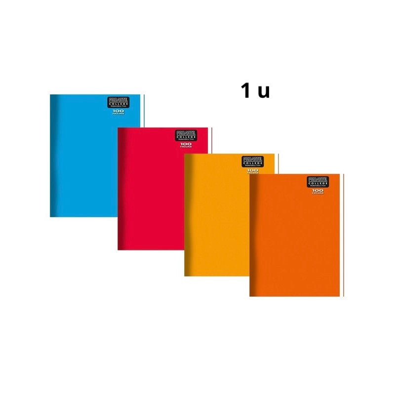 Cuaderno College 100hjs 7mm Proarte (1 unidad) 