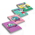 Pack 4 Cuaderno Universitario 100 hjs 7mm Snoopy  