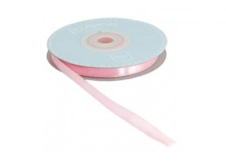 Cinta Bebe Raso Satín Rosado (1cm x 20 Mt)