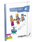 Libro Caligrafía Horizontal 4to Básico Caligrafix
