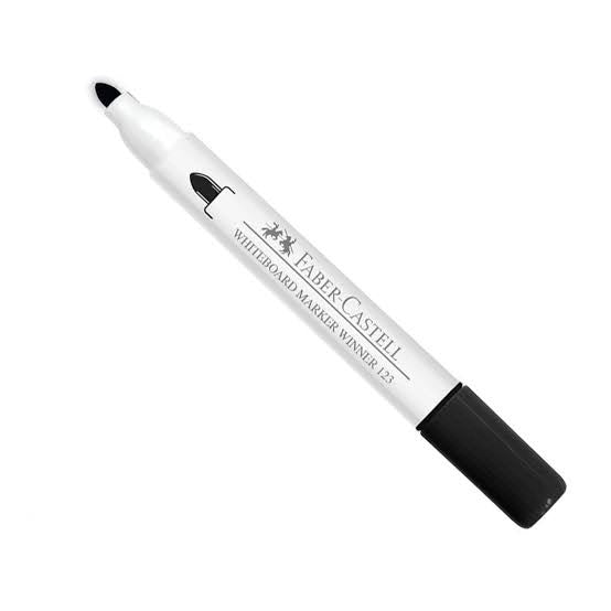 Plumón de Pizarra Negro Faber Castell