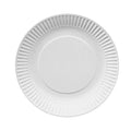 Plato Redondo Cartón Blanco (10 Unidades)