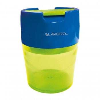 Sacapunta Doble Metálico con Depósito Lavoro (Azul-Verde) 