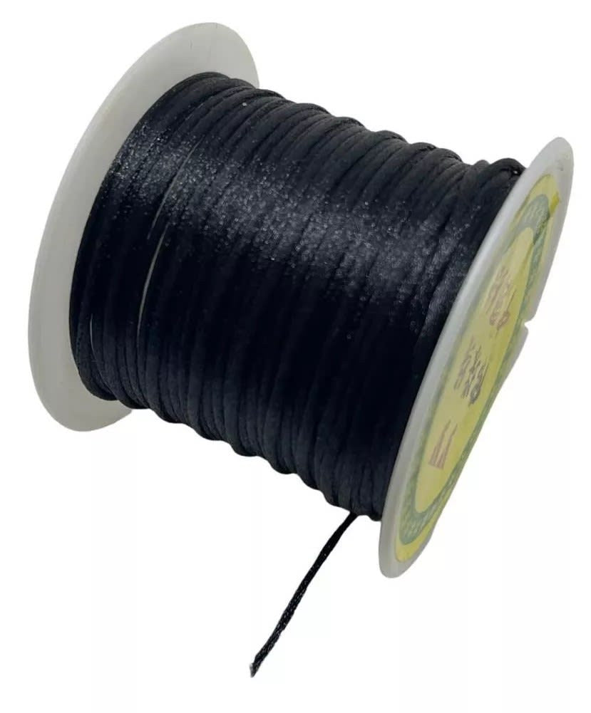 Hilo Cola de Ratón / Poliéster 8 m Negro 
