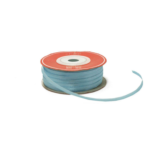 Cinta Bebe Raso Satín Celeste (1cm x 20 Mt)