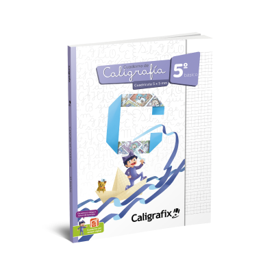 Libro Caligrafía Cuadrícula 5to Básico Caligrafix 