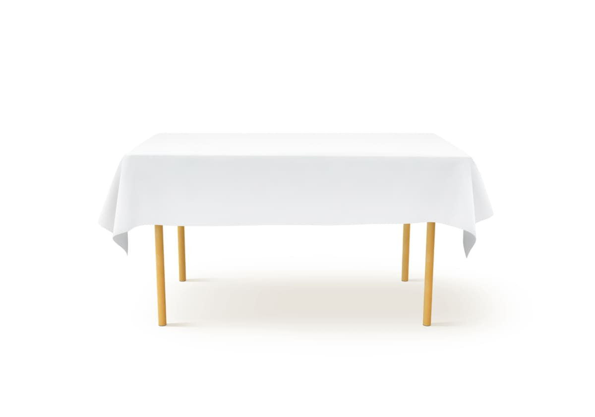Mantel Plástico (137x185 cm) Blanco