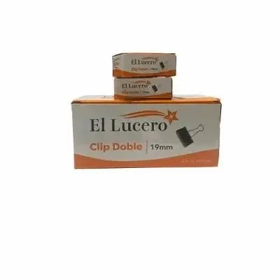 Clip Apretador 19 mm 12 u Lucero 