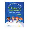 Libro Actividades Caligrafía Vertical 1ro Básico 1er Semestre Sopena