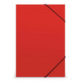 Carpeta Con Elástico Color Rojo