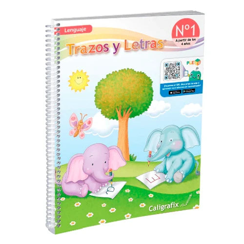 Libro Trazos y Letras N°1 Caligrafix